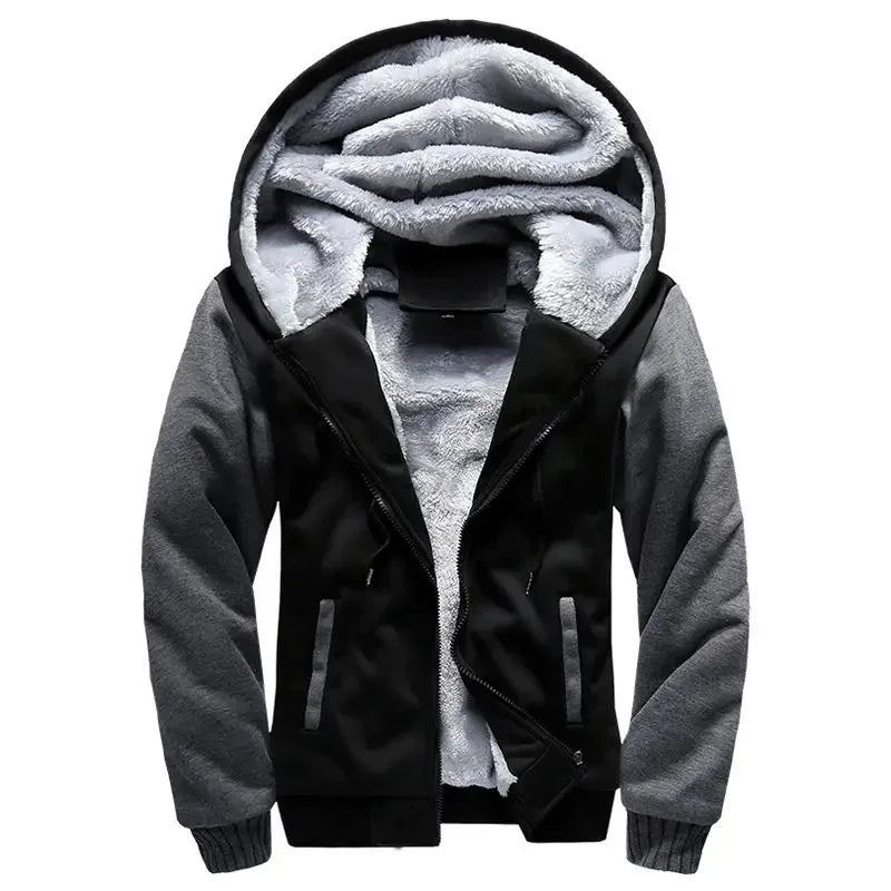 Wasserabweisende Jacke für Herren | Regular Fit mit Kapuze | 0