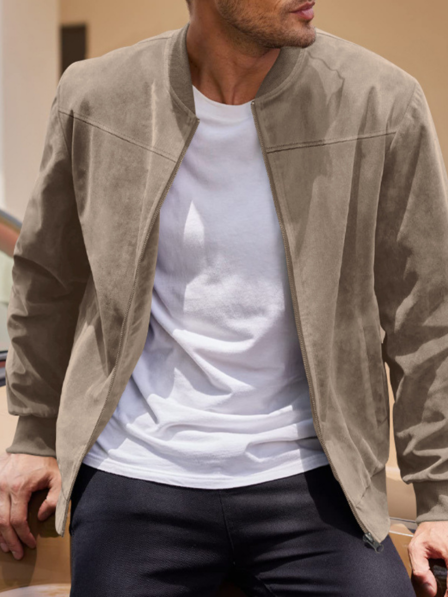 Wasserabweisende Übergangsjacke für Herren | Leicht 1