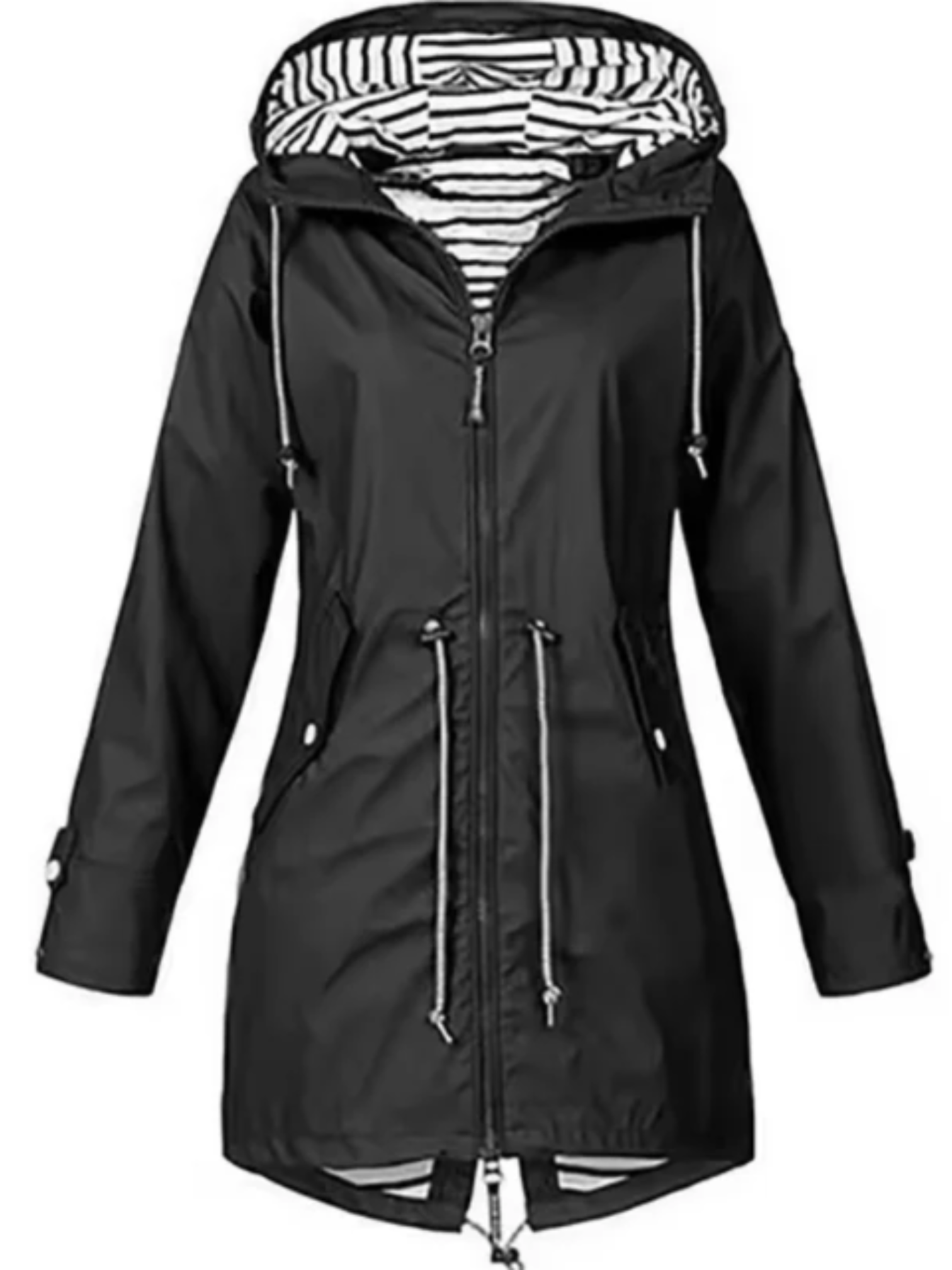 Wasserdichte Jacke für Damen | Kapuze, feminine Passform 0