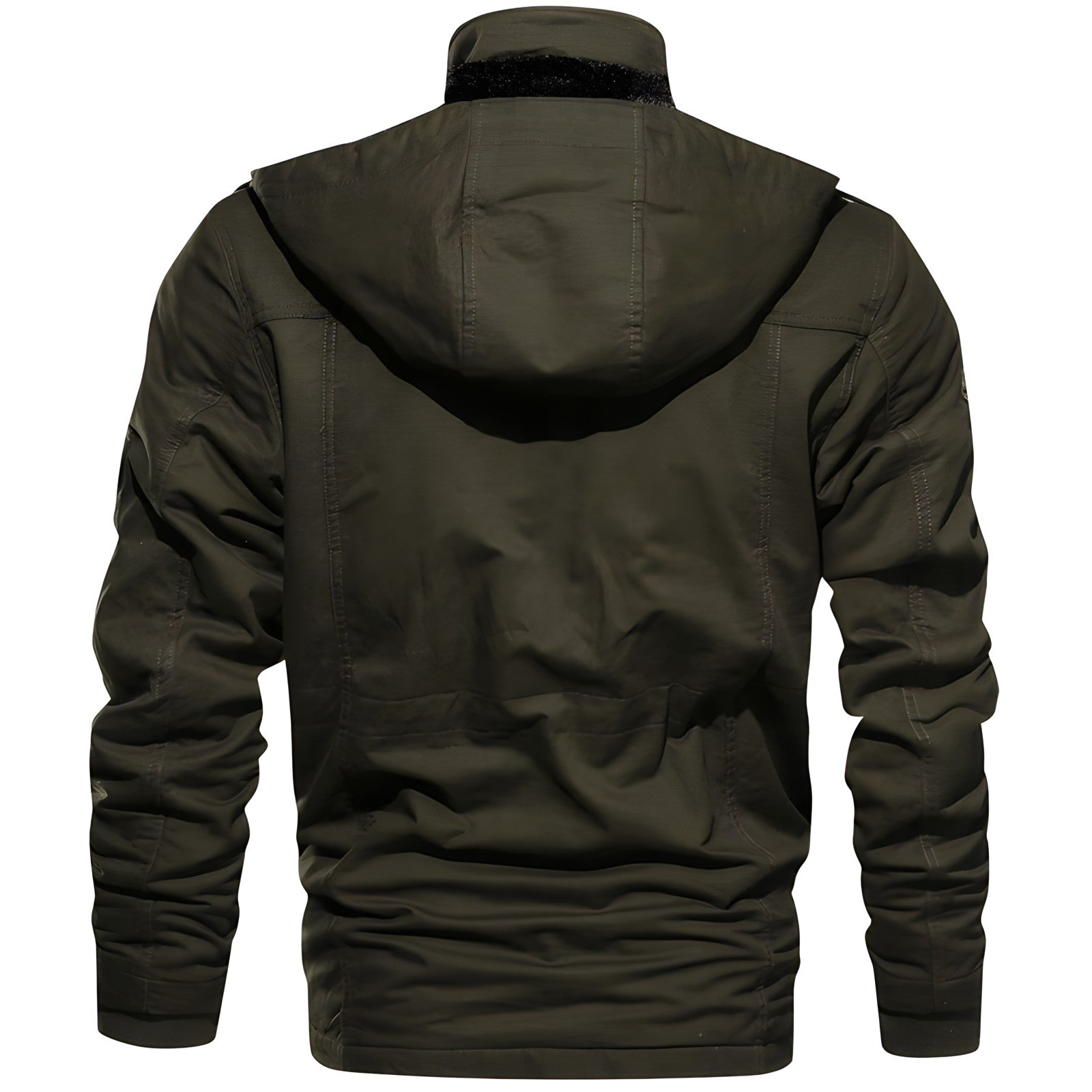 Wasserdichte Jacke für Herren | Kapuze, Fleecefutter 2