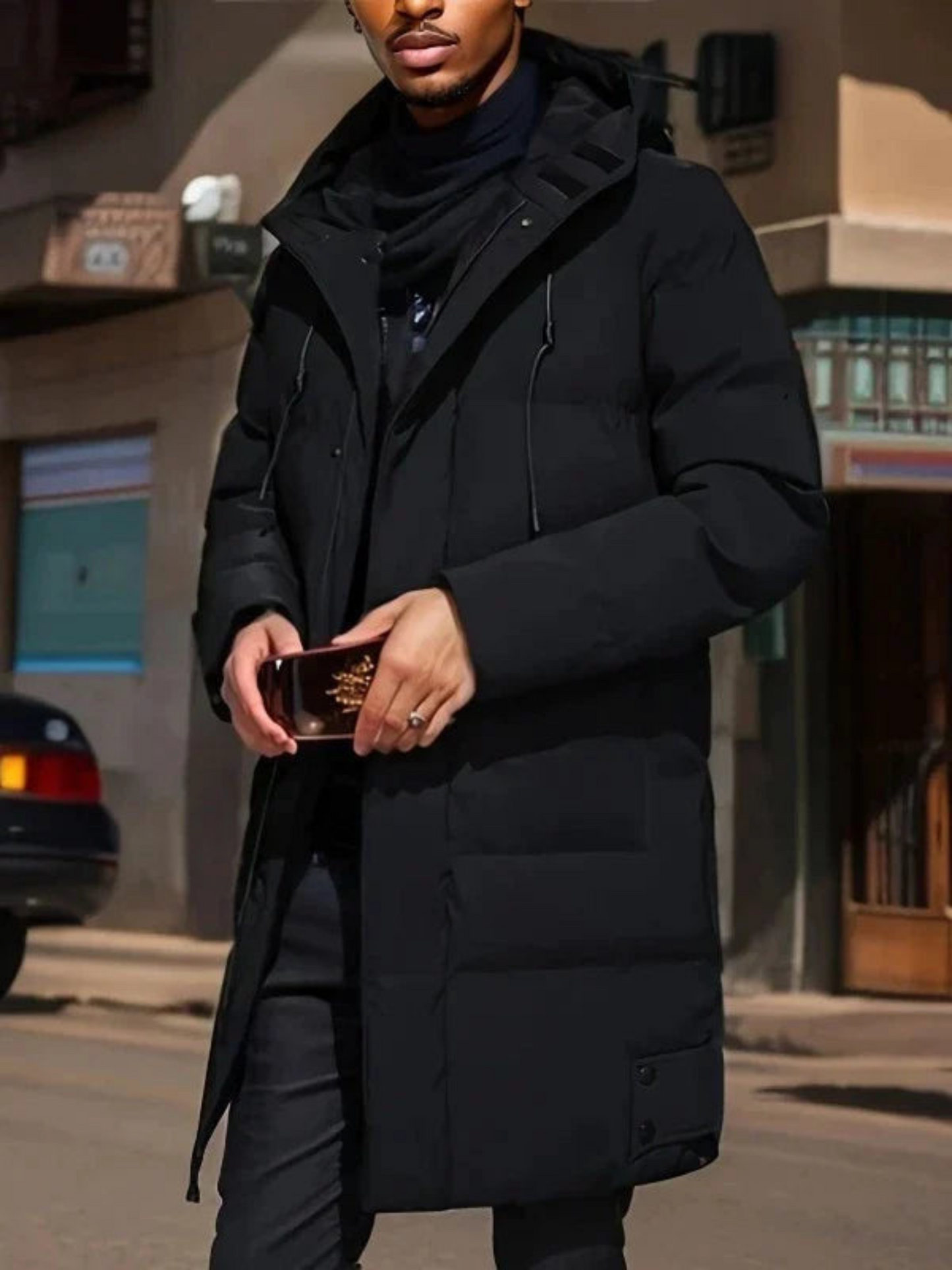 Wasserdichte Parkajacke für Herren | Winter 1