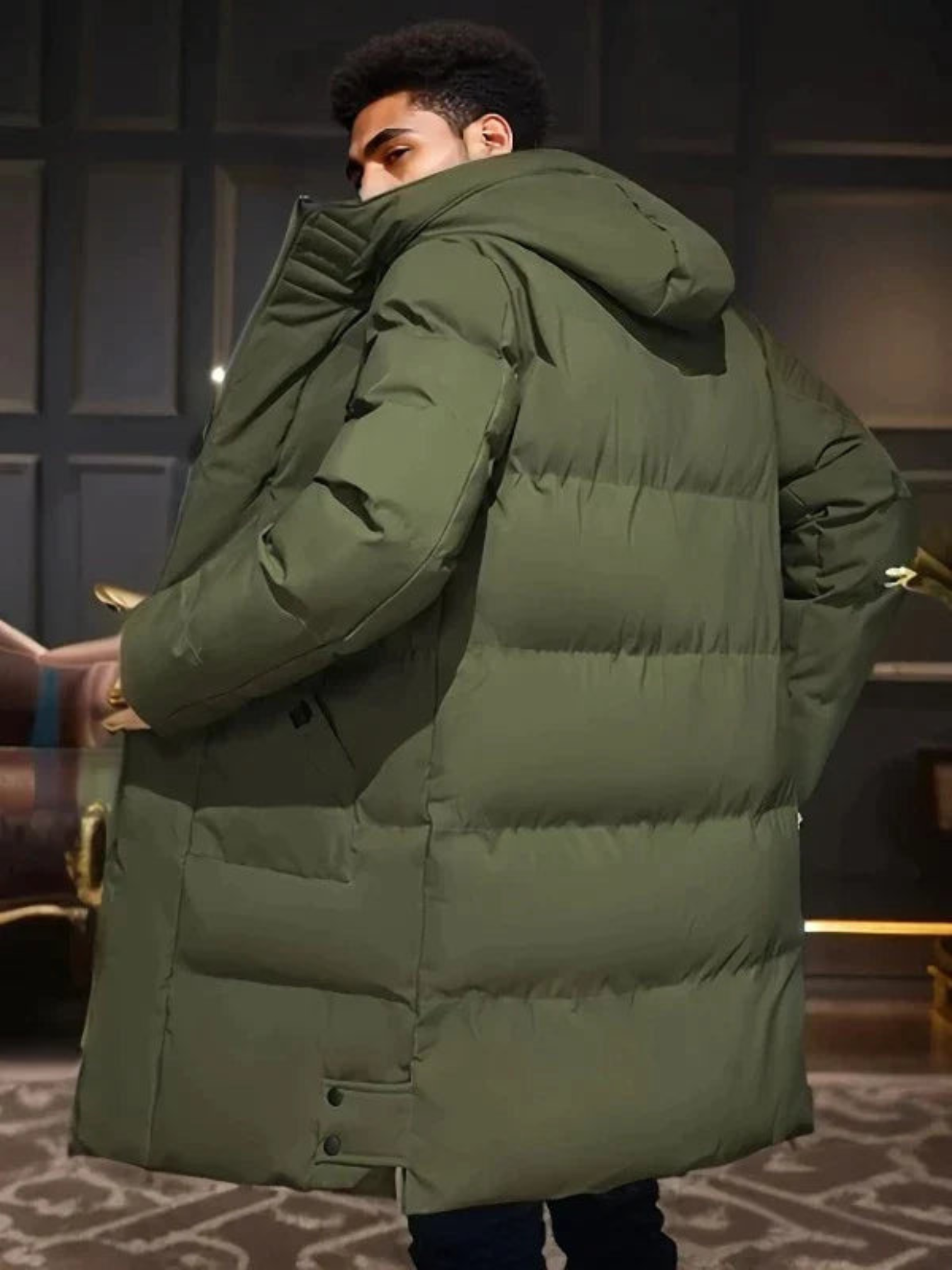 Wasserdichte Parkajacke für Herren | Winter 3