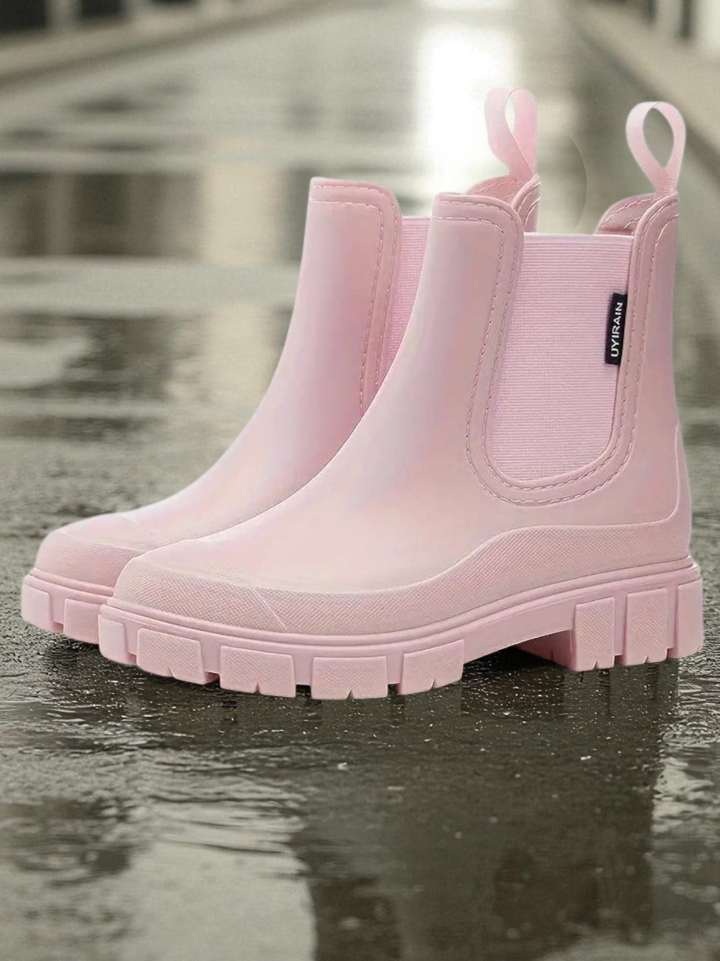 Wasserdichte Regenstiefel | Rutschfeste Sohle 2