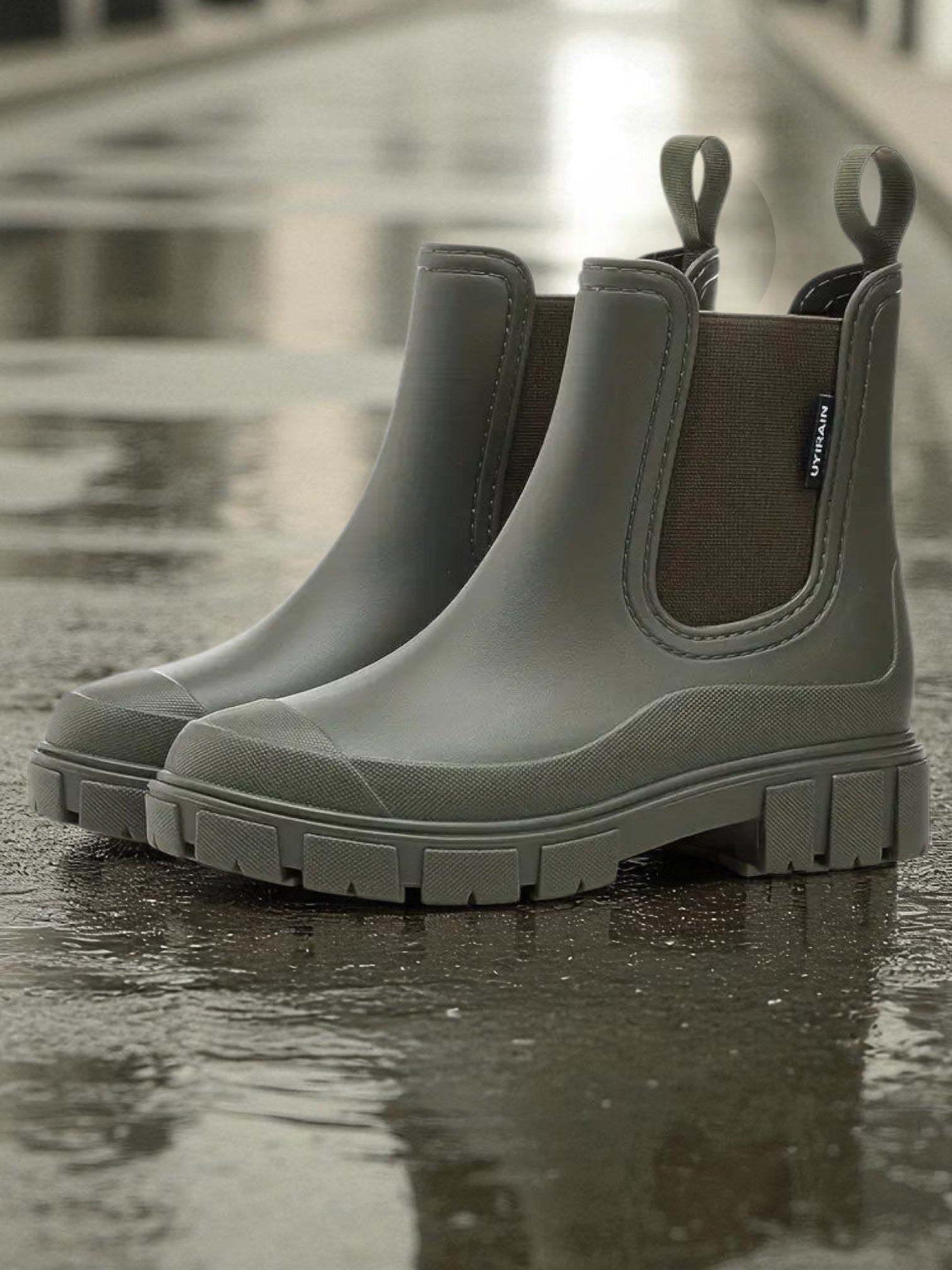Wasserdichte Regenstiefel | Rutschfeste Sohle