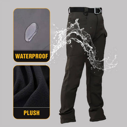 Wasserdichte Softshell-Winterhose für Herren 9