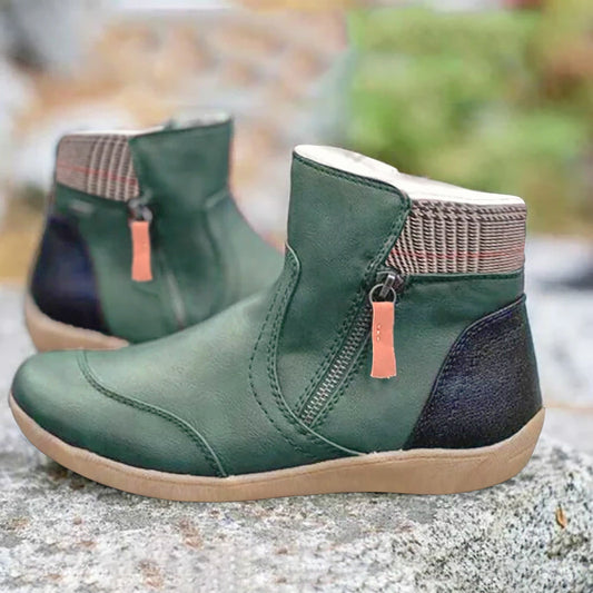 Wasserdichte Stiefel für Damen | Doppelreißverschluss 0