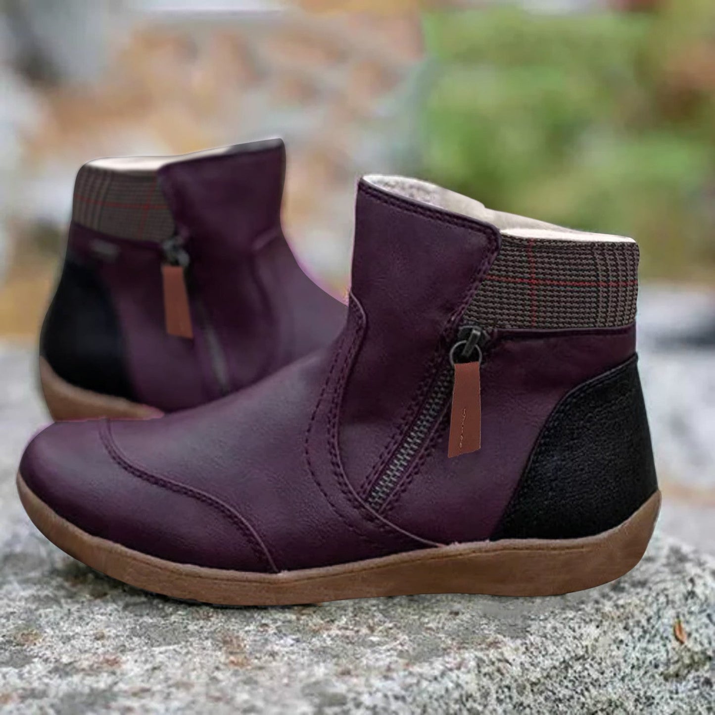 Wasserdichte Stiefel für Damen | Doppelreißverschluss 3