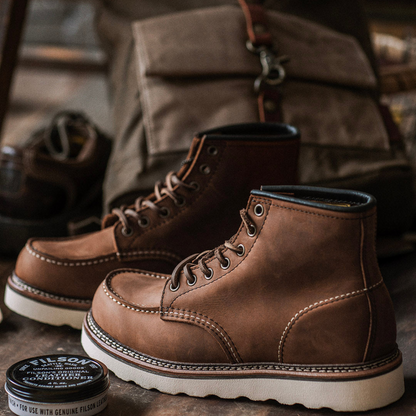 Wasserdichte Stiefel für Herren | Robuste Knöchelhohe Stiefel