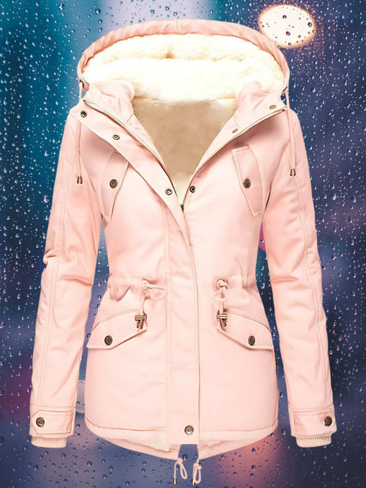 Wasserdichte Winterparkajacke | Abnehmbare Kapuze 0
