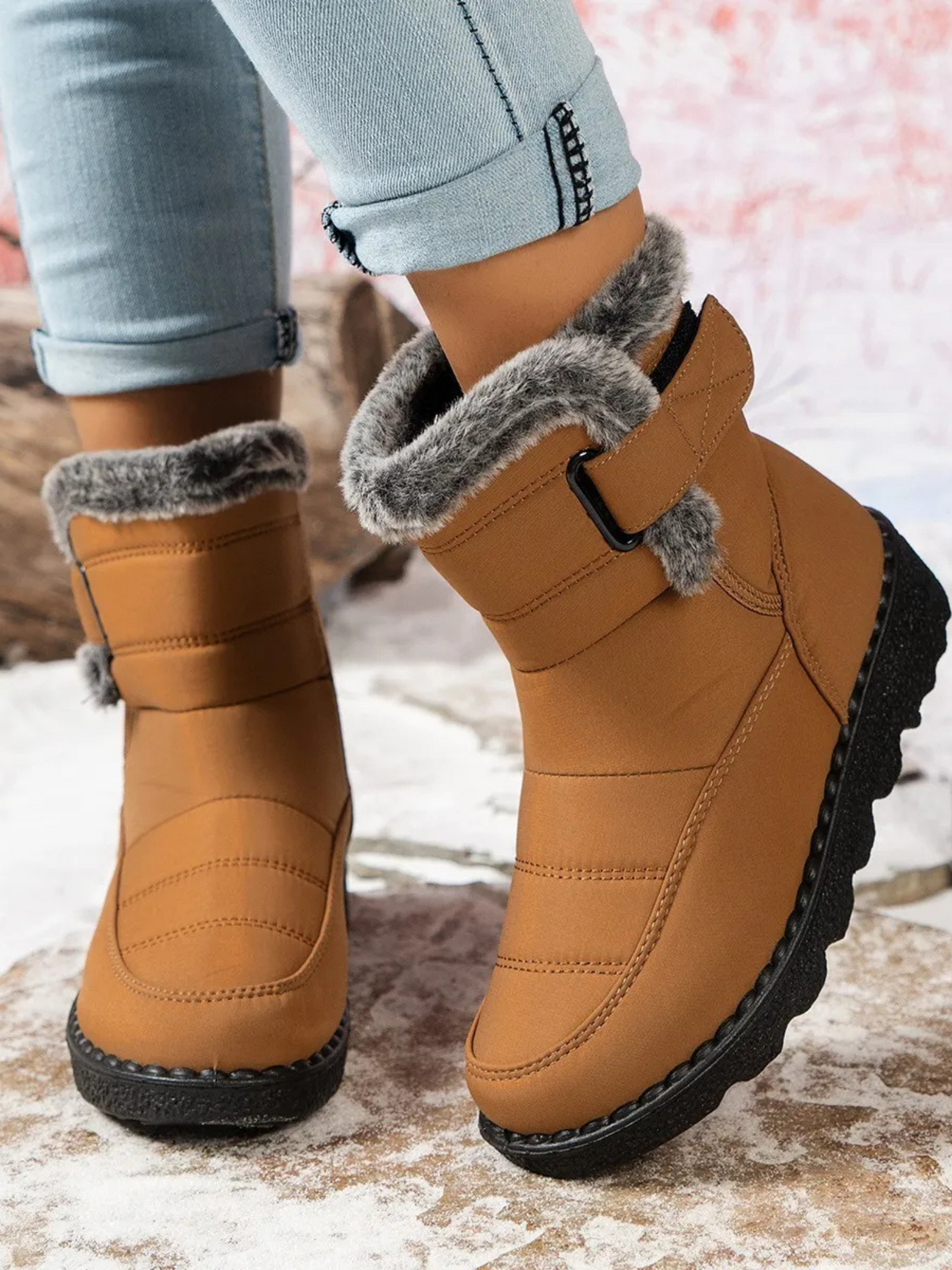 Wasserdichte Winterstiefel Damen | Wadenlang 1
