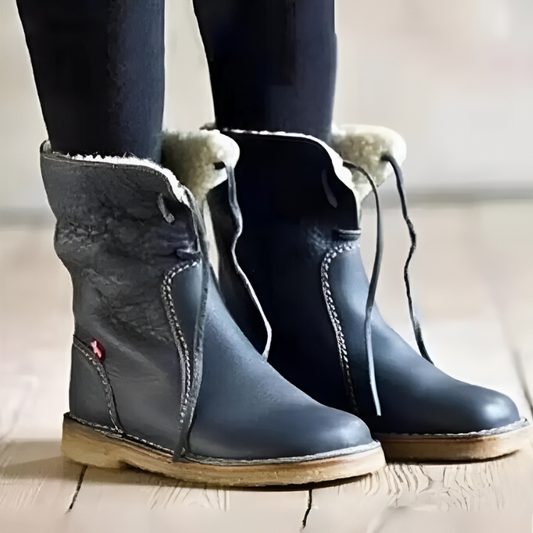 Wasserdichte Winterstiefel für Damen | Warmes Wollfutter 0