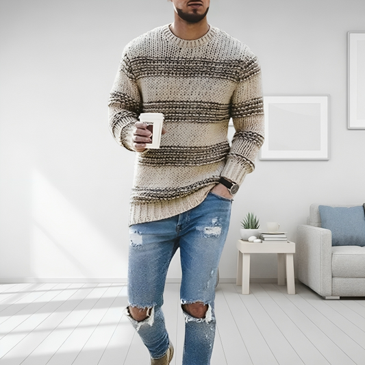Weicher Herrenpullover | Zeitloses Design 0