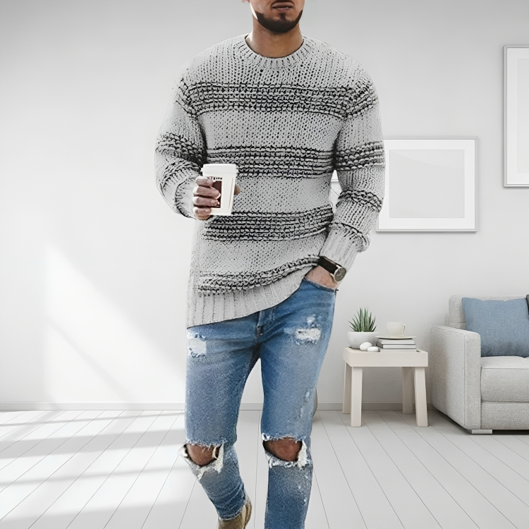 Weicher Herrenpullover | Zeitloses Design 1