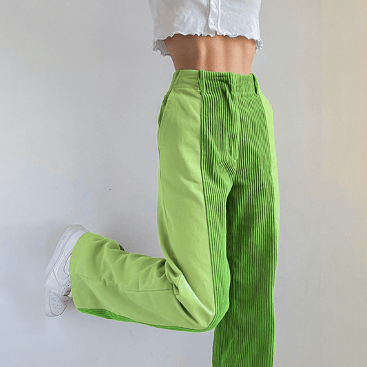 Weite Cordhose für Damen | Bequeme Loose Fit 0