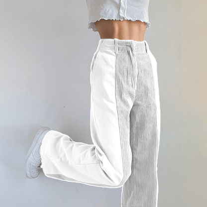 Weite Cordhose für Damen | Bequeme Loose Fit 2