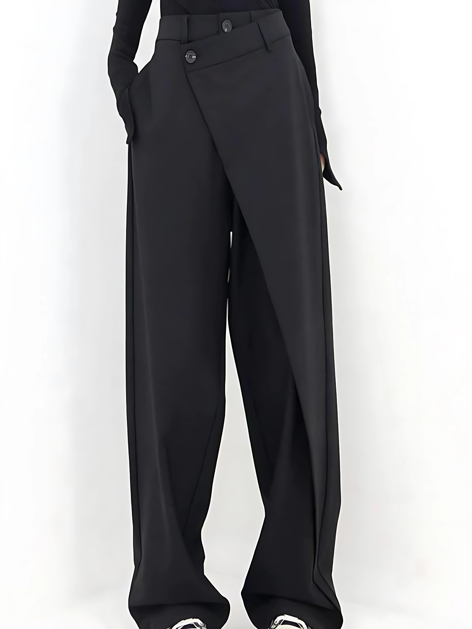 Weite Hose Damen, Asymmetrischer Schnitt | Lässig Elegant 1