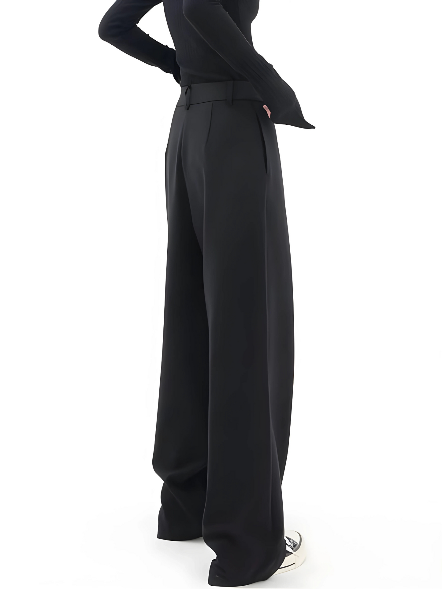 Weite Hose Damen, Asymmetrischer Schnitt | Lässig Elegant 2
