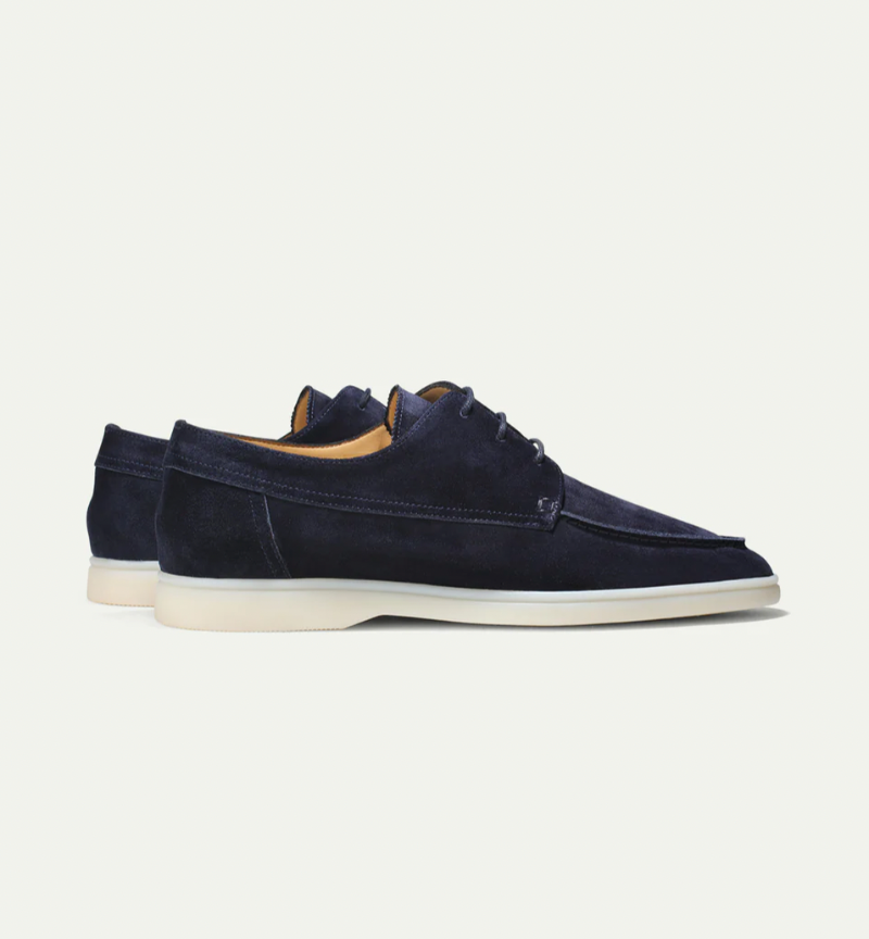 Wildleder Loafer Mit Spitze Für Männer 2