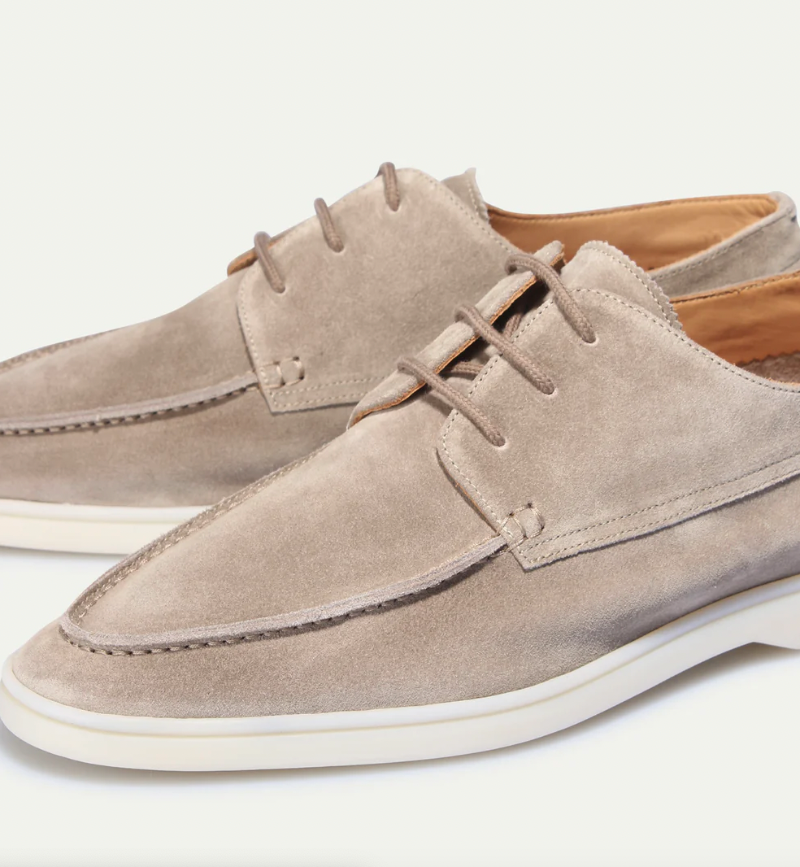 Wildleder Loafer Mit Spitze Für Männer 5