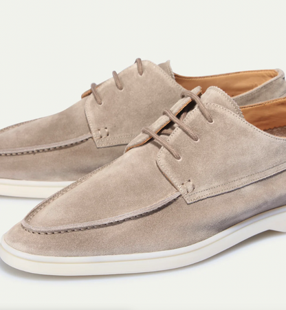 Wildleder Loafer Mit Spitze Für Männer 5