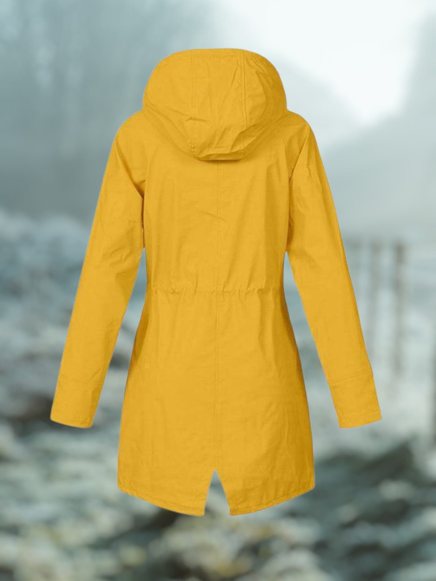 Winter-Regenjacke mit Kapuze | Wasserdicht 1