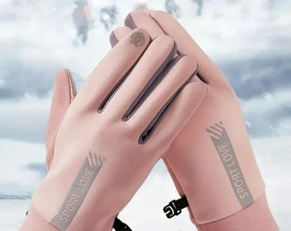 Winterhandschuhe für Damen und Herren | Mikro-Silikon-Griff, Touchscreen-Bedienung 3