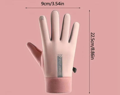 Winterhandschuhe für Damen und Herren | Mikro-Silikon-Griff, Touchscreen-Bedienung 4