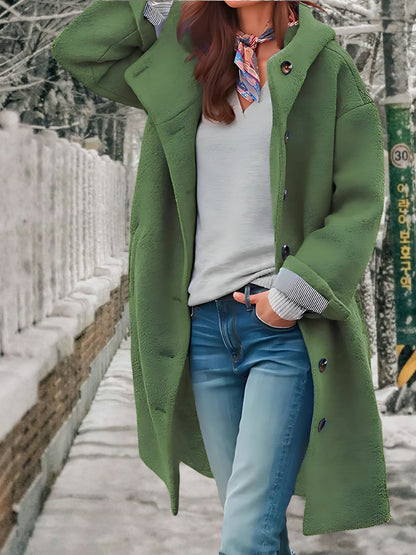 Winterjacke Damen | Button Up 0