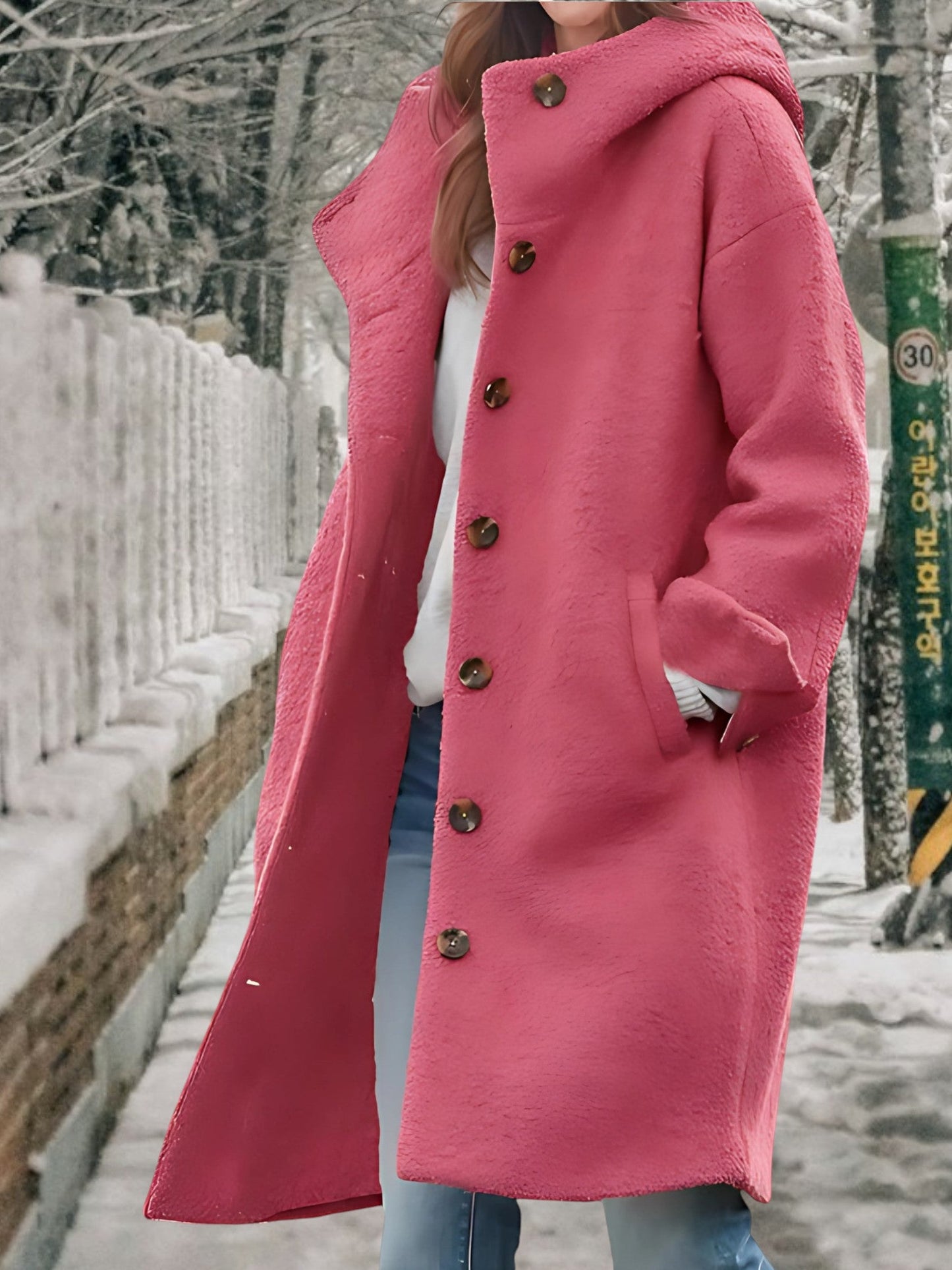 Winterjacke Damen | Button Up 4