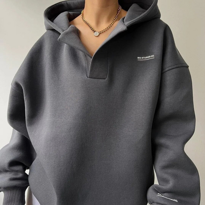 Winterjacke Damen | Oversized Hoodie