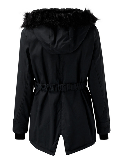 Winterjacke Damen | Parka mit Kapuze 2