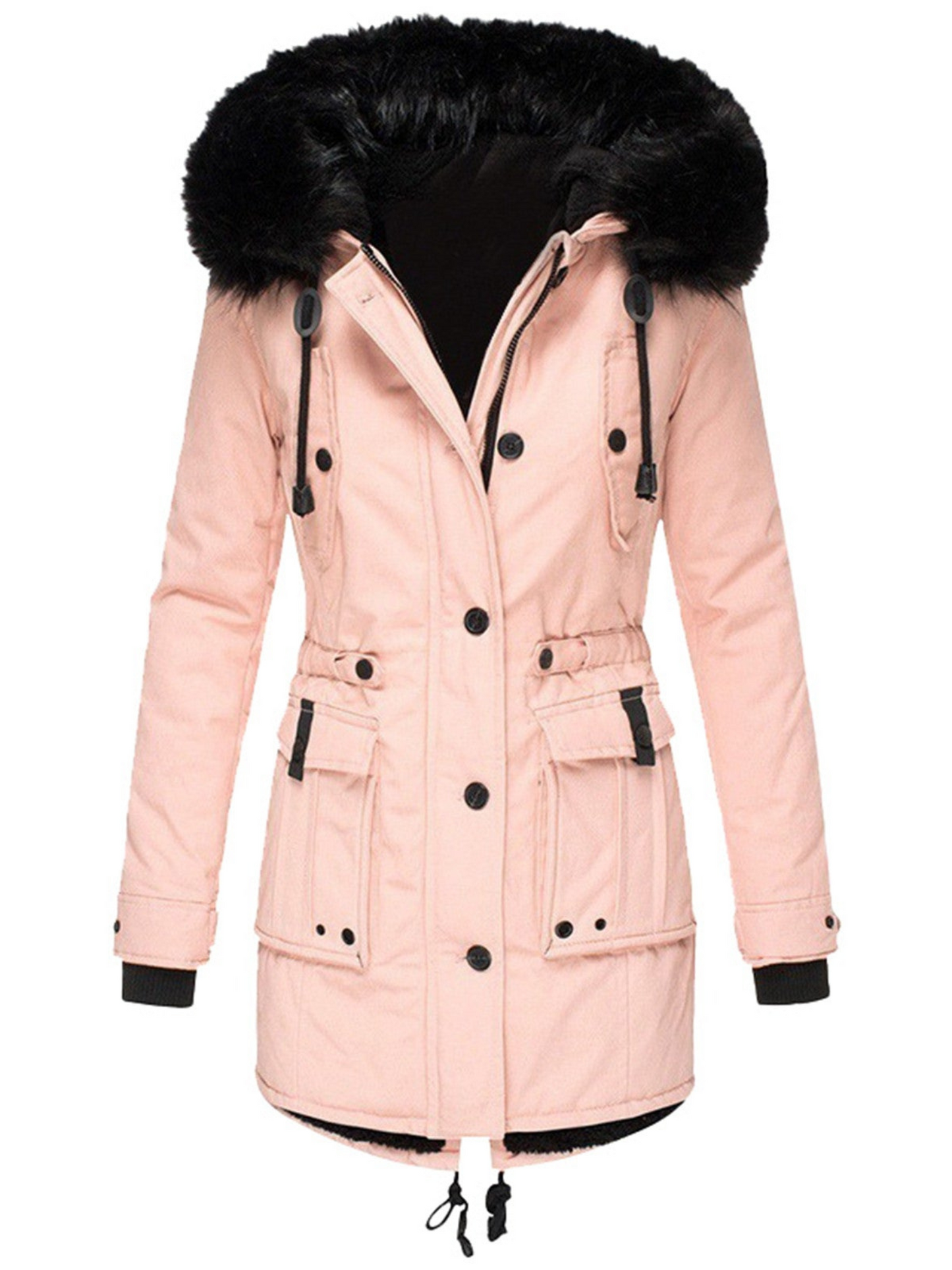 Winterjacke Damen | Parka mit Kapuze 4