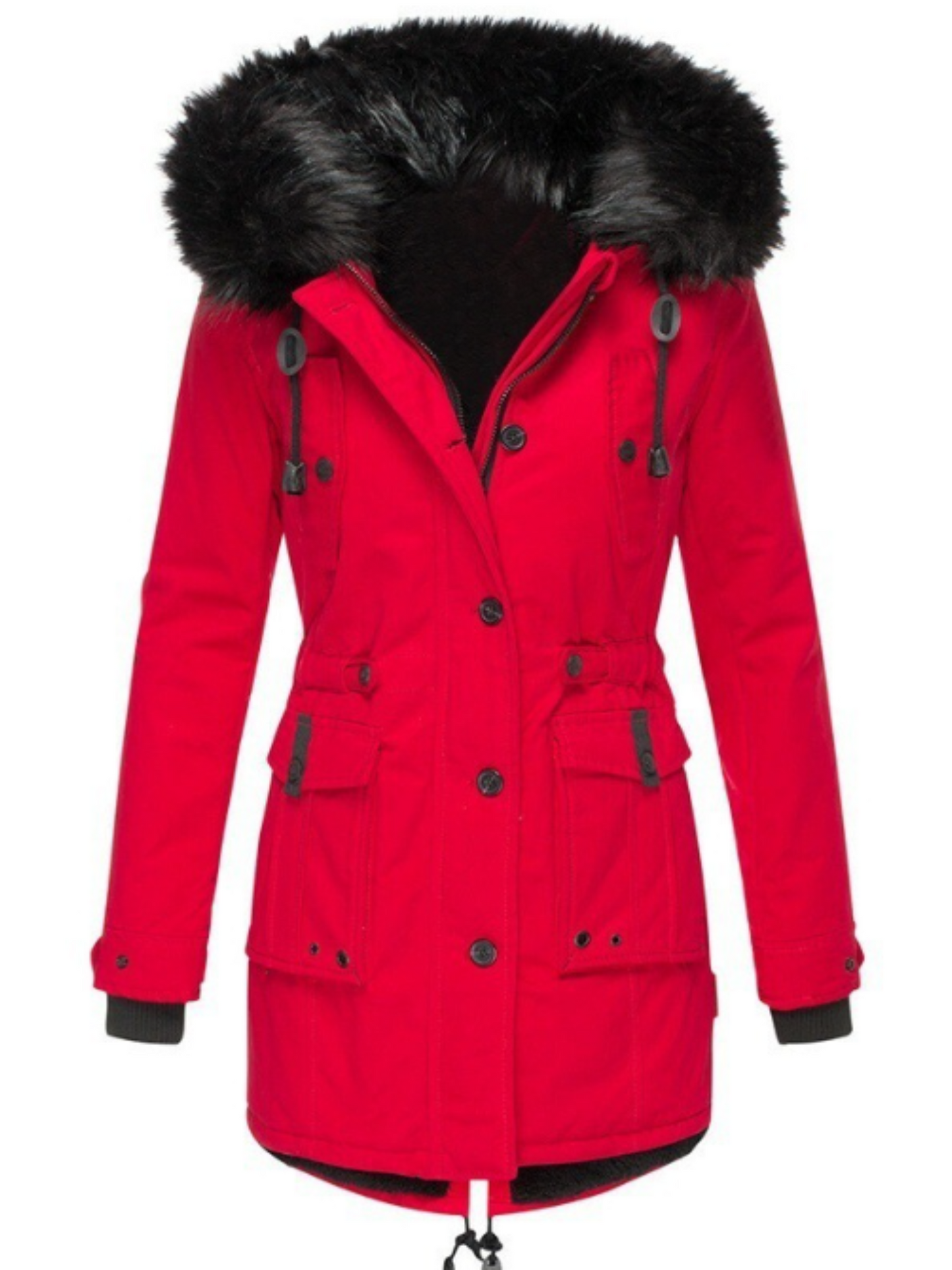 Winterjacke Damen | Parka mit Kapuze 5