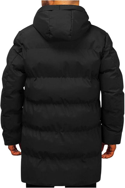 Winterjacke Herren, Gepolstert, Mit Kapuze | Halblang 2