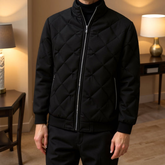 Winterjacke Herren, Gesteppte Struktur, Wasser-Resistant | Winter 0