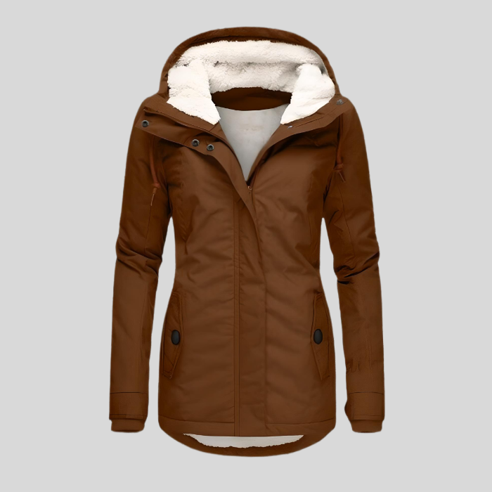 Winterjacke für Damen | Wasserdichte Kapuze