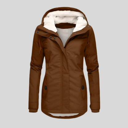 Winterjacke für Damen | Wasserdichte Kapuze