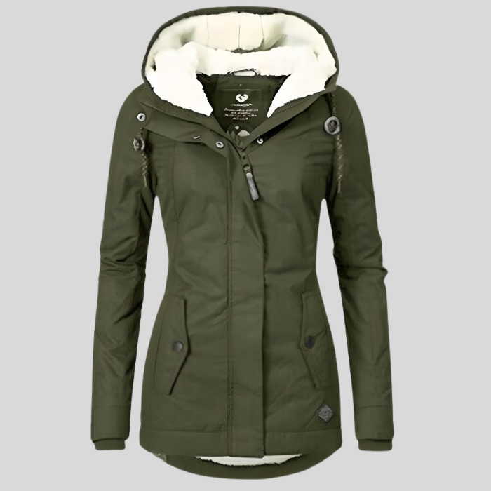 Winterjacke für Damen | Wasserdichte Kapuze 4