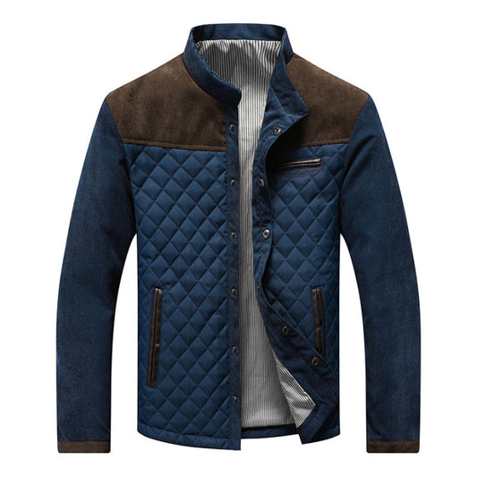 Winterjacke für Herren | Tweekleurig, Klassische Kragen | 0
