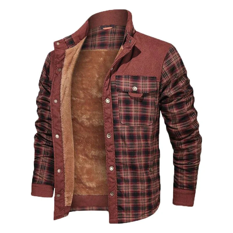 Winterjacke für Herren, isoliert | Winter