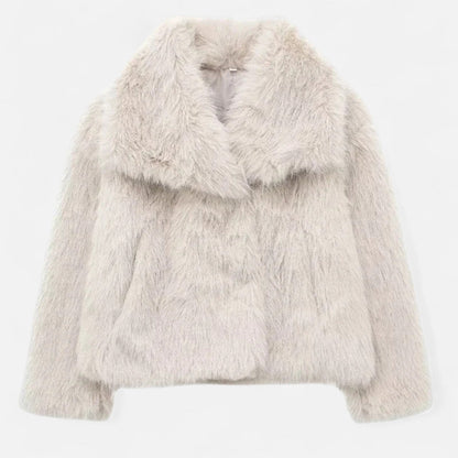 Wintermantel aus Kunstpelz für Damen | Isolierendes Design 5