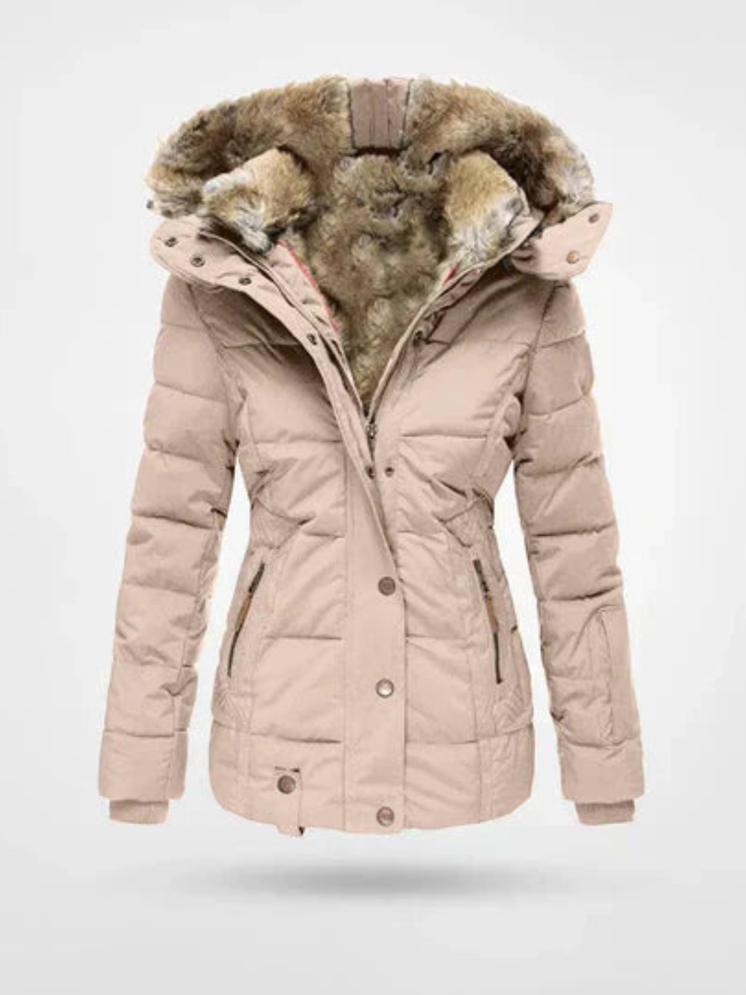 Wintermäntel für Damen | Isoliert mit Kapuze