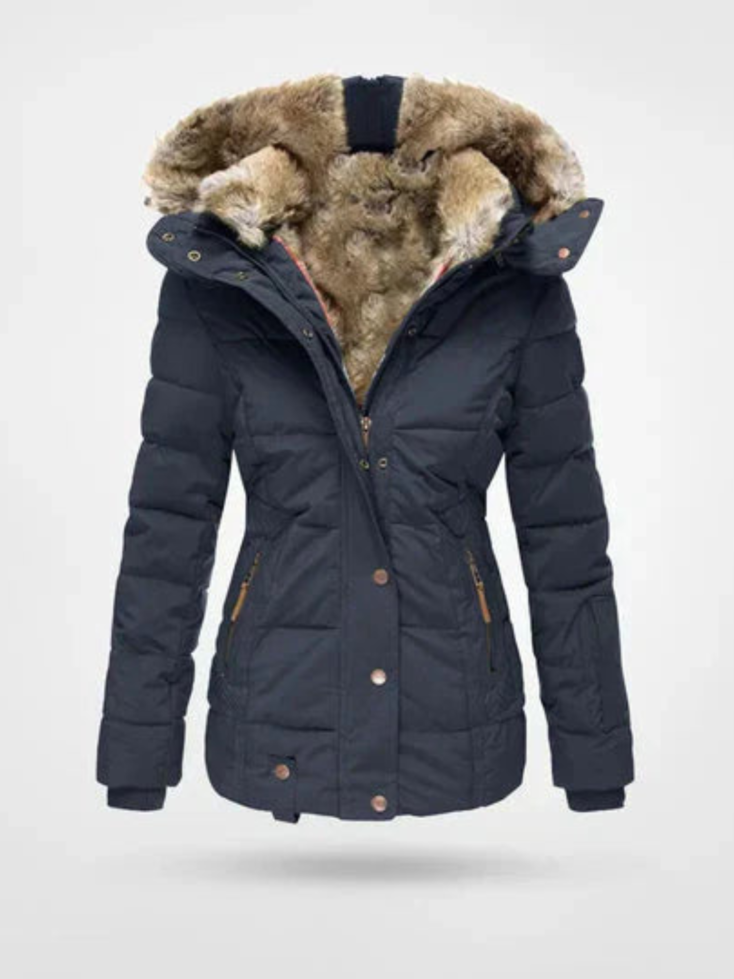 Wintermäntel für Damen | Isoliert mit Kapuze