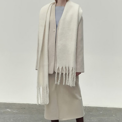Winterschal für Damen | Gestricktes klassisches Design 1