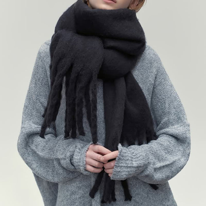 Winterschal für Damen | Gestricktes klassisches Design 2