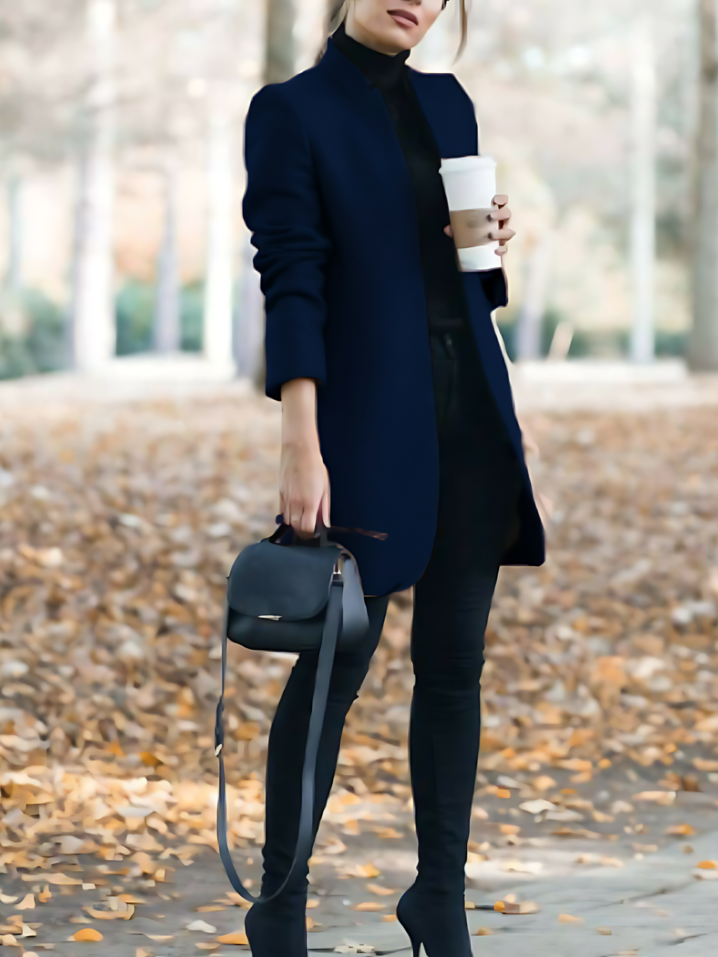 Wollmantel für Damen mit Stehkragen | Winter 7