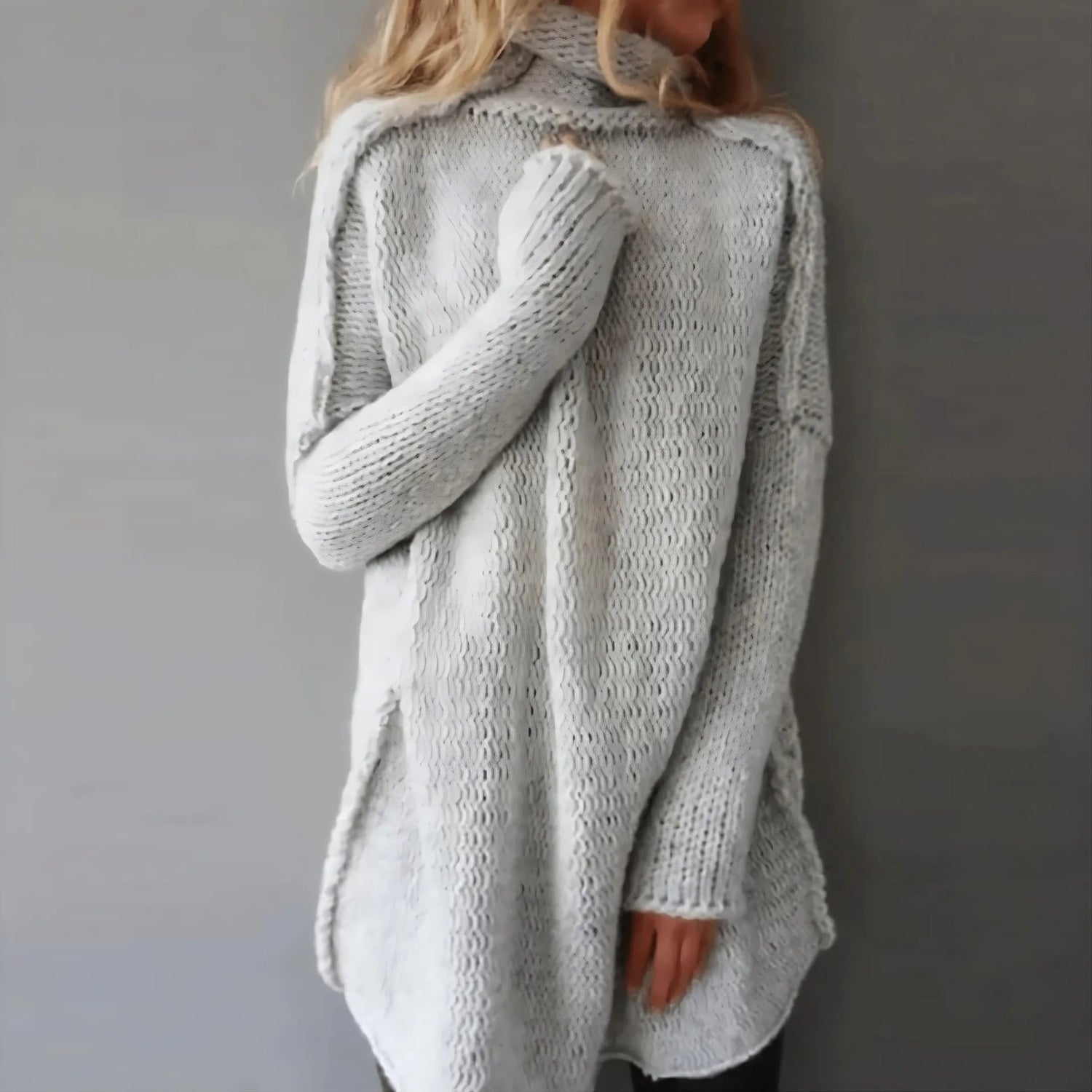 Zopfmusterpullover für Damen | Langarm 0