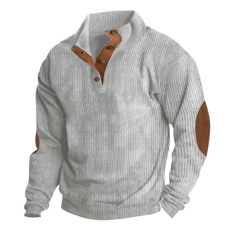 Outdoor-Pullover für Herren | Wetterbeständig, Strapazierfähig