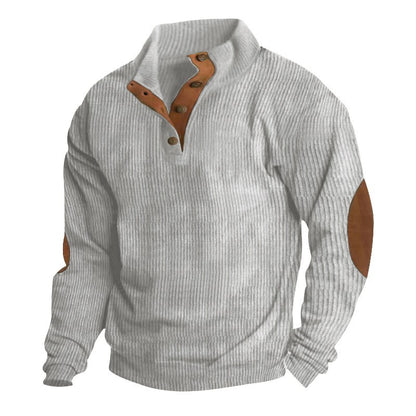 Outdoor-Pullover für Herren | Wetterbeständig, Strapazierfähig
