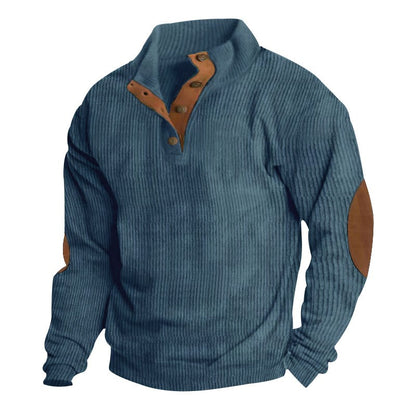 Outdoor-Pullover für Herren | Wetterbeständig, Strapazierfähig